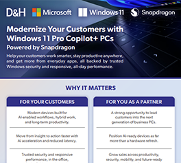Infographic on Snapdragon and Microsoft Windows 11