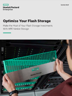 HPE - Template: HPE Nimble Flash Storage Efficiency